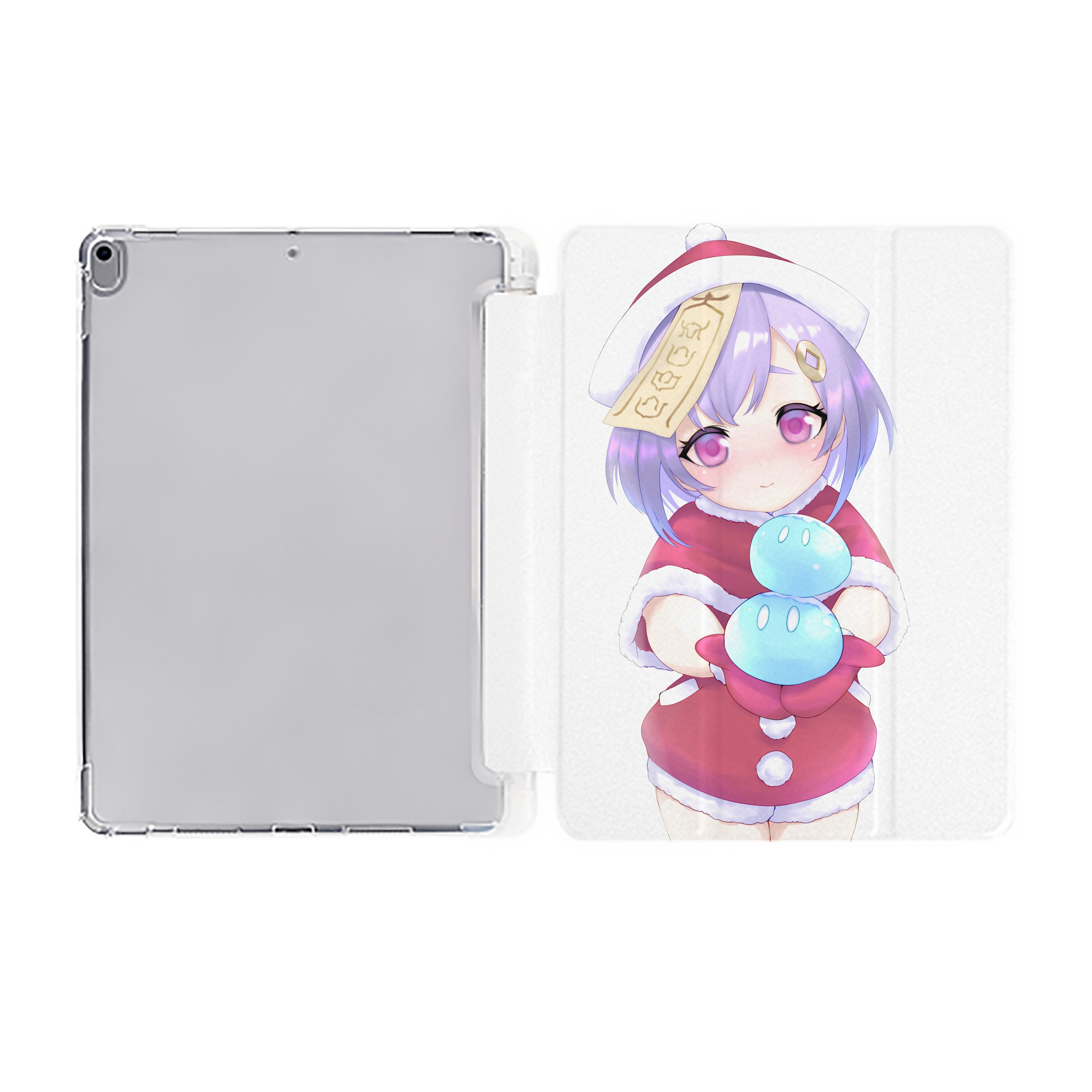 げんし神 七七 なな  genshin Nana IPad ケース ペン収納付き 三つ折りスタンド PUレザー×シリコン 対応機種9.5/10.5/10.9インチ